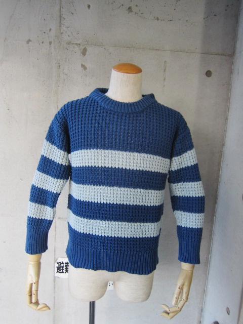 春~初夏にかけて・・・Cotton KNIT SWEATER By OLD DERBY_d0152280_438217.jpg