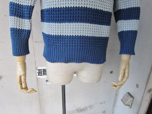 春~初夏にかけて・・・Cotton KNIT SWEATER By OLD DERBY_d0152280_4384356.jpg