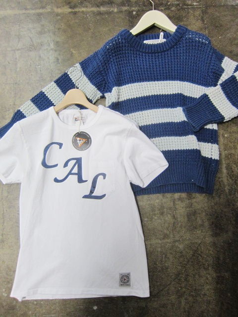 春~初夏にかけて・・・Cotton KNIT SWEATER By OLD DERBY_d0152280_4403012.jpg
