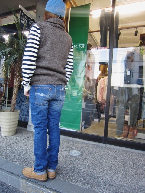 春~初夏にかけて・・・Cotton KNIT SWEATER By OLD DERBY_d0152280_444243.jpg