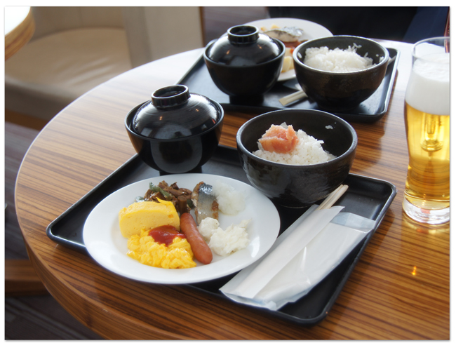 東カリブ海クルーズ(2) シカゴ線往路機内食など_d0210324_412382.jpg