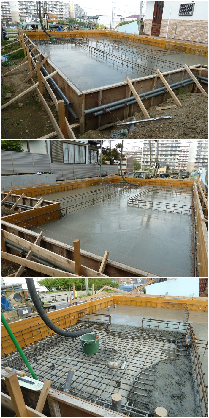 稲城市の家☆ベタ基礎打設_c0152341_9452370.jpg