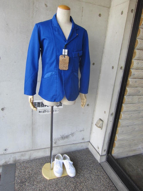 Kato BASIC ・・・ BLUE WORK TAILRORED JKT & 御知らせ。。。_d0152280_15444547.jpg