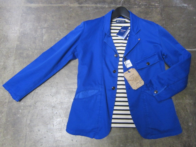 Kato BASIC ・・・ BLUE WORK TAILRORED JKT & 御知らせ。。。_d0152280_22191576.jpg