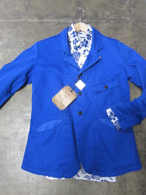 Kato BASIC ・・・ BLUE WORK TAILRORED JKT & 御知らせ。。。_d0152280_22201259.jpg