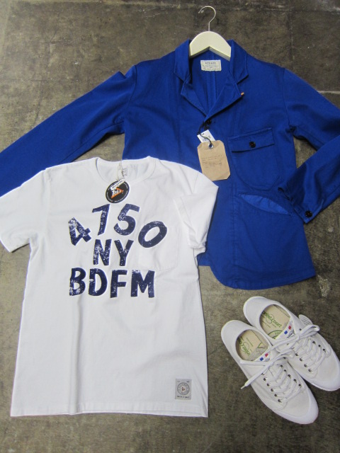Kato BASIC ・・・ BLUE WORK TAILRORED JKT & 御知らせ。。。_d0152280_2221429.jpg