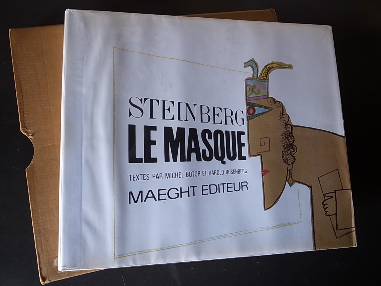 英文）ソール・スタインバーグ画集 仮面 【Saul Steinberg : Le