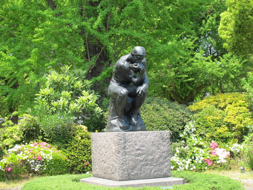 国立西洋美術館の庭園、上野恩賜公園内・・・１_c0075701_2242288.jpg