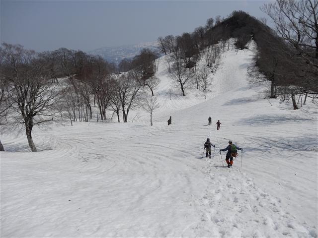 肘折の高倉山から月山を見る_a0127015_9244513.jpg