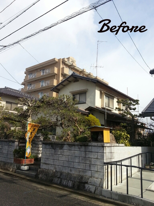 T様邸(佐伯区)外壁塗装および波板張替工事_d0125228_10575519.jpg