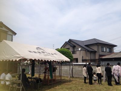 地鎮祭でした!/「糸島の家」_e0029115_14245282.jpg