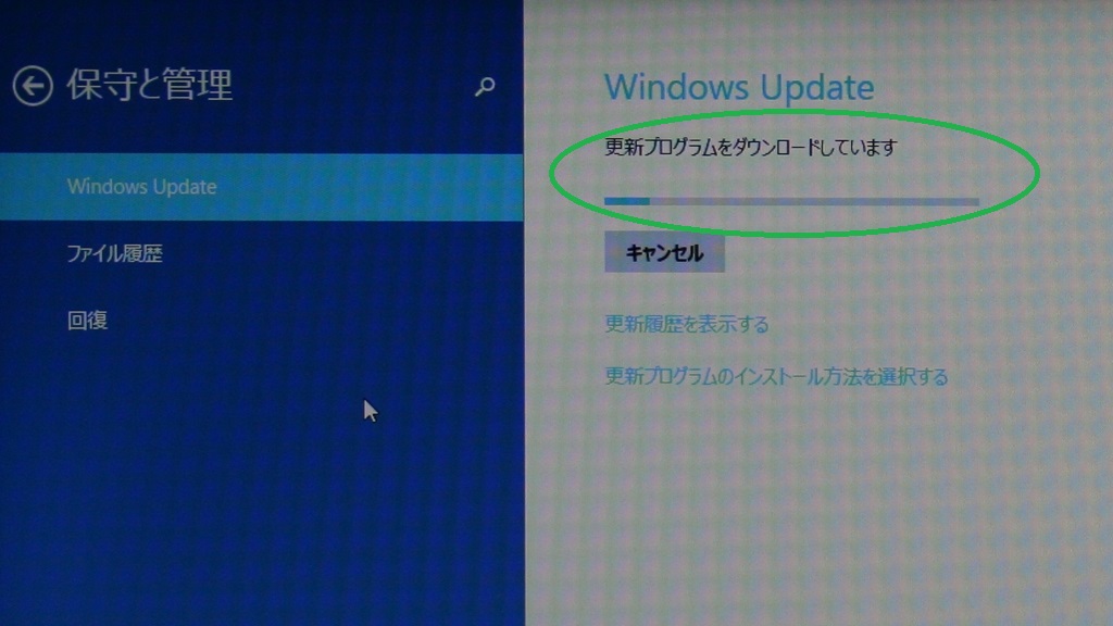 （４）Windows Update を実行する_d0181824_1094643.jpg