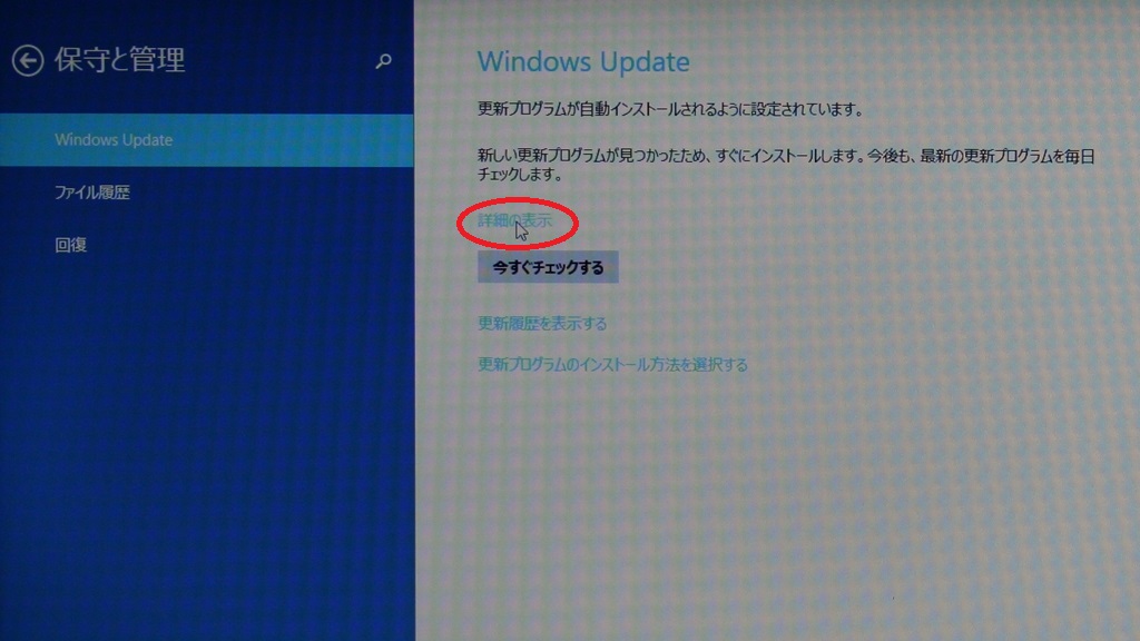 （４）Windows Update を実行する_d0181824_9511668.jpg