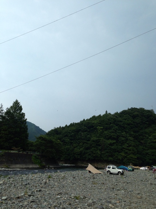 相模原市の大川原橋 風に招ばれて野遊び cotton style