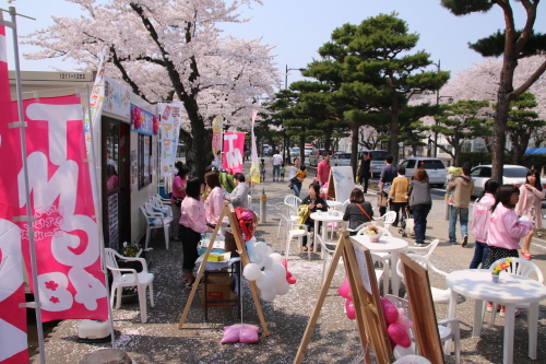 満開の桜！　十和田市春まつりがスタート_f0237658_16561512.jpg