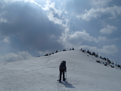 残雪の吾妻連峰　浄土平から_a0157297_0333240.jpg