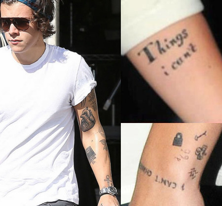 2014年4月！ワン・ダイレクションのハリーのタトゥー（One Direction HARRY Tattoo）_e0295308_131028.jpg