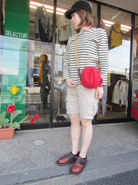 今季の本命★ SHORTS の1つ。。。Kato BASIC ・・・ Natural CARGO SHORTS!♪! _d0152280_3502565.jpg