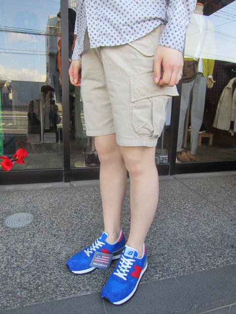 今季の本命★ SHORTS の1つ。。。Kato BASIC ・・・ Natural CARGO SHORTS!♪! _d0152280_3515854.jpg