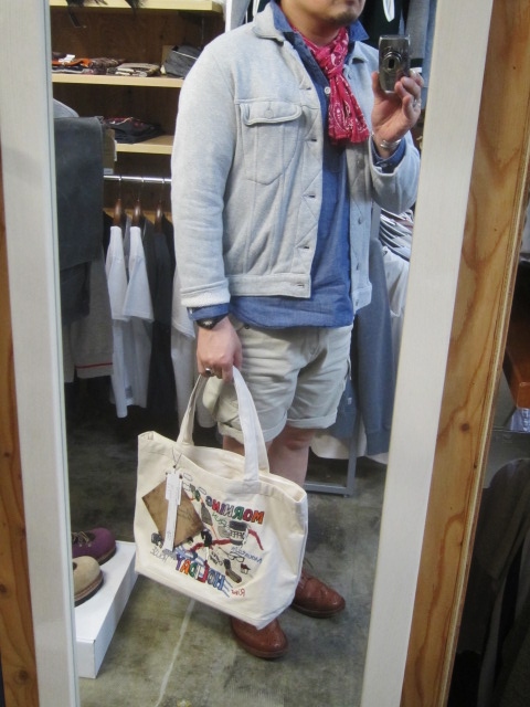 今季の本命★ SHORTS の1つ。。。Kato BASIC ・・・ Natural CARGO SHORTS!♪! _d0152280_3555041.jpg