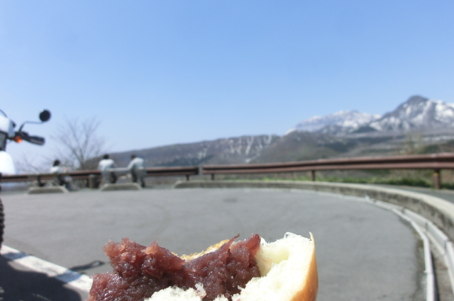 花と雪のソロツー　蒜山大山スカイライン～白賀渓谷_f0248120_2013395.jpg