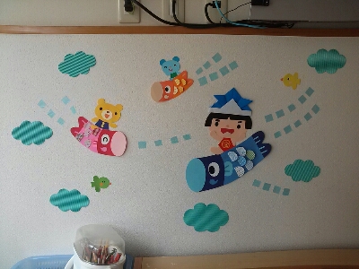5月の壁画 あじさいのお話しましょうか 5月の壁画 あじさいのお話しましょうか