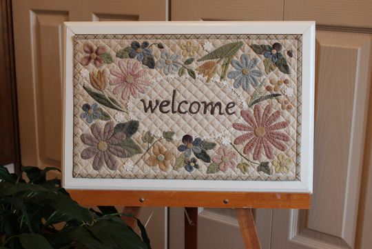 お花のwelcomeボード♪_f0295063_21181273.jpg