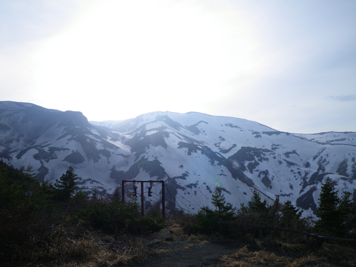 蔵王・ひよどり越えからの熊野岳東面滑降 ～ ２０１４年４月２９日_f0170180_1443644.jpg