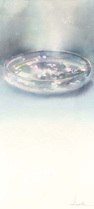 5月の桜 水彩画_f0176370_17434927.jpg