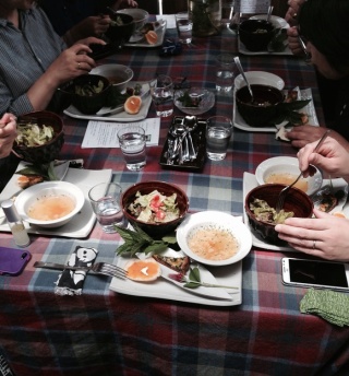 水色の風 in コチカフェ***_e0290872_2054984.jpg