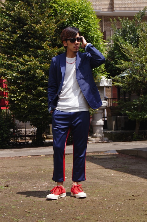 CdG HOMME & visvim - NAVY × RED!!_c0079892_21373421.jpg