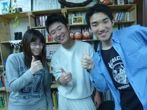 <now!!>新潟前入り組、出発しました♪_a0080406_22583848.jpg