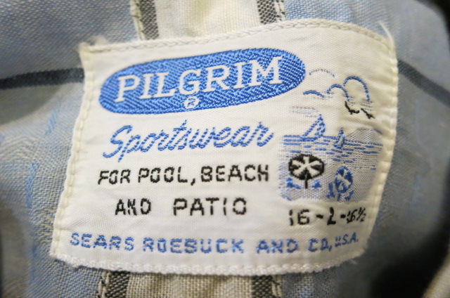 ５月３日（土）入荷！60’Ｓ　ＰＩＬＧＲＩＭシャツ！_c0144020_1594322.jpg