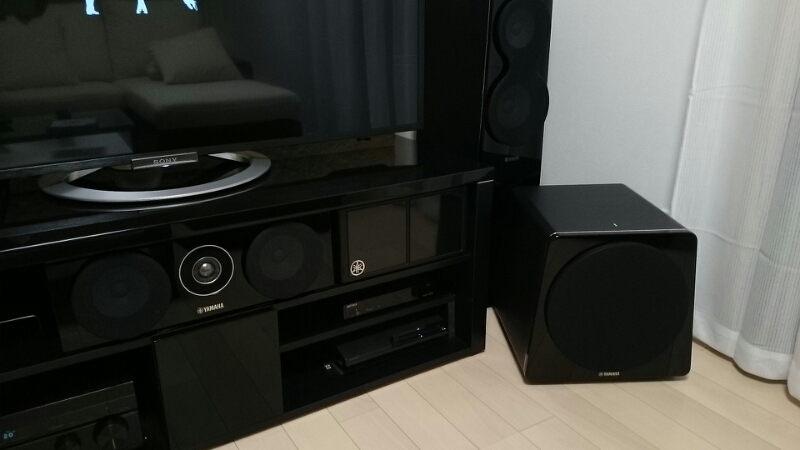 YAMAHA】サブウーファー NS-SW500 : 徒然なるパパに YAMAHA】サブウーファー NS-SW500 : 徒然なるパパに