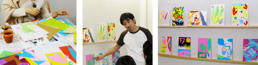 マチスの切り絵 講座 絵画教室 ルカノーズ 目黒 品川 五反田 恵比寿 不動前 池袋 マチスの切り絵 講座 絵画教室 ルカノーズ 目黒 品川 五反田 恵比寿 不動前 池袋