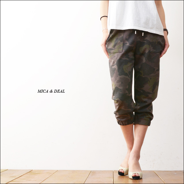 MICA&DEAL [マイカアンドディール] オリジナル迷彩ポンチパンツ [M14B044] LADY\'S_f0051306_21463521.jpg