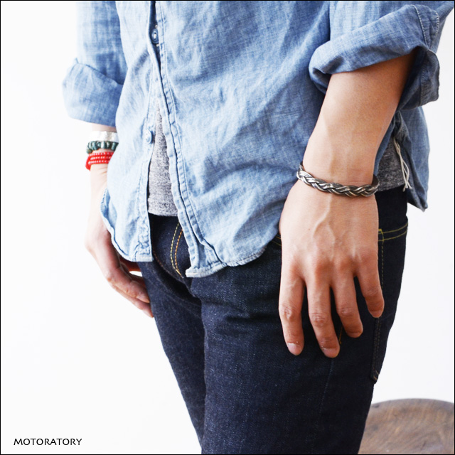 モトラトリー　MOTORATORY シルバー　シェルバングル MOTORATORY [モトラトリー] SILVER BANGLE [LRK14SA] シルバー