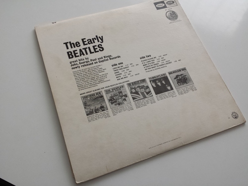 THE BEATLES  『The Early BEATLES』 中古アナログ_b0287042_122124.jpg