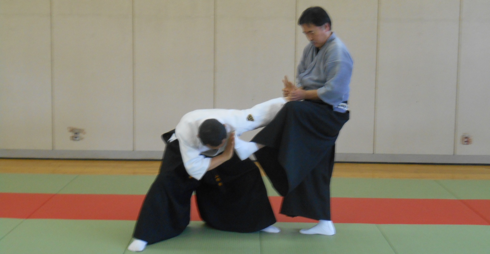 日本柔術初伝逆捕一本目「外小手」 : 国際水月塾武術協会