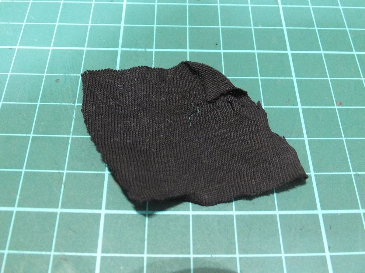チャークロス 炭布 作り どんぐり散歩