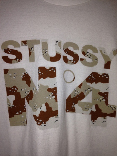 STUSSY　ステューシー　Tシャツ　　カモレオパードＮ４シャネル_e0240460_20385463.jpg