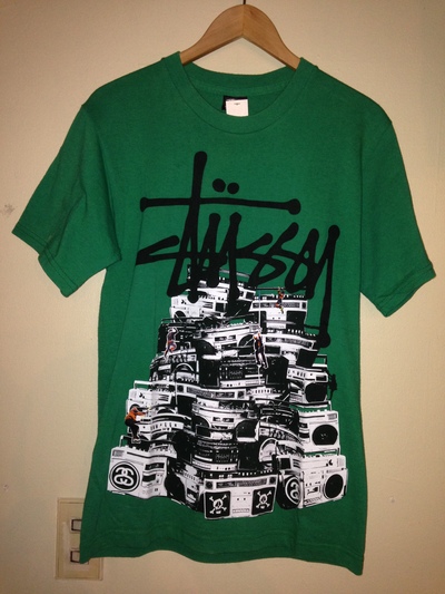 STUSSY　ステューシー　Tシャツ　　カモレオパードＮ４シャネル_e0240460_20435139.jpg