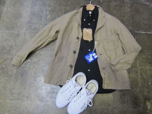 Kato 7分 B/D PinOxford SHIRTS (当店・別注仕様) ・・・ BLACK カラー★ 渋過ぎです(^^♪_d0152280_14103057.jpg