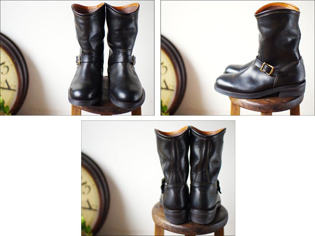 moto leather＆silver[モトレザー] Engineer Boots Black [1200][エンジニアブーツ]MEN\'S【EB1】_f0051306_1747212.jpg