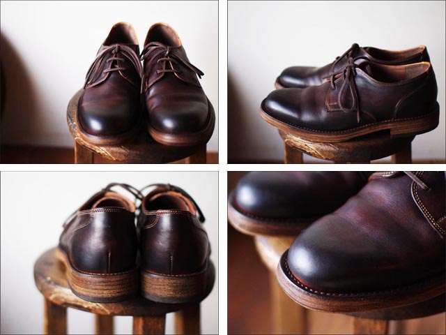 moto leather＆silver[モトレザー] Plane Toe Oxford Shoes [プレントゥーオックスフォードシューズ] 1632_f0051306_18211612.jpg