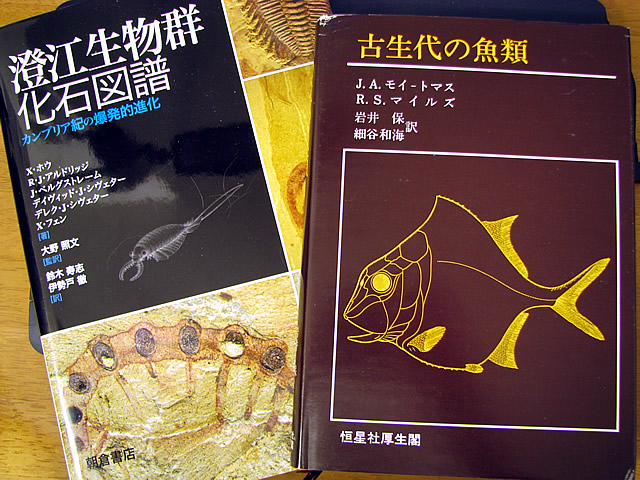 「古生代の魚類」「澄江生物群化石図譜」_f0292806_09213933.jpg