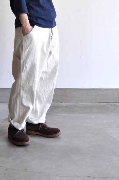 jujudhau　 TOOL POCKET PANTS(TWILL NATURAL)_d0120442_13245949.jpg