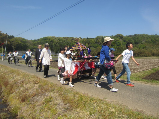 春、田んぼの祭り、2014_a0220455_14265422.jpg