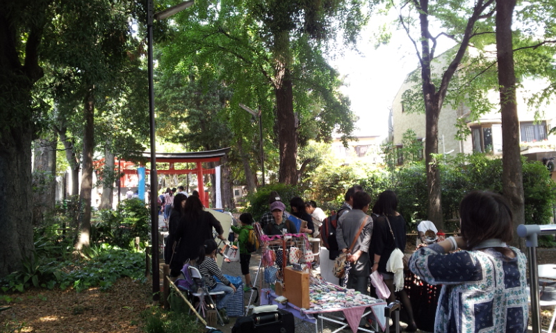 自由が丘熊野神社てづくり市終わりました_e0289377_925515.jpg