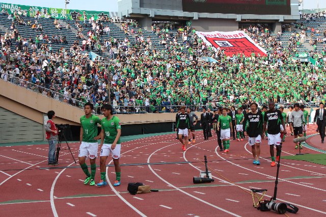 Ｊリーグ、三多摩対決は成らず！東京ヴェルデイ０－１ＦＣ岐阜_f0059321_14302692.jpg